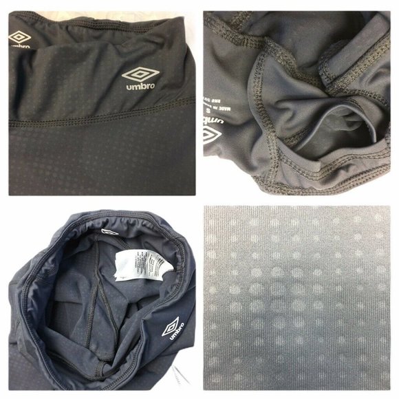 Umbro Capri Legging Pants Gray Dot Full Length S - Picture 6 of 8